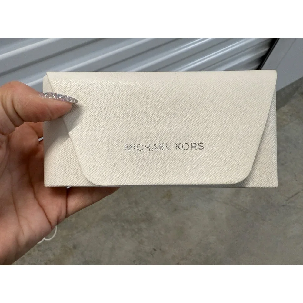 New Michael Kors Destin Sunglasses Rectangle 56mm Authentic‎ BROWN NEW!!